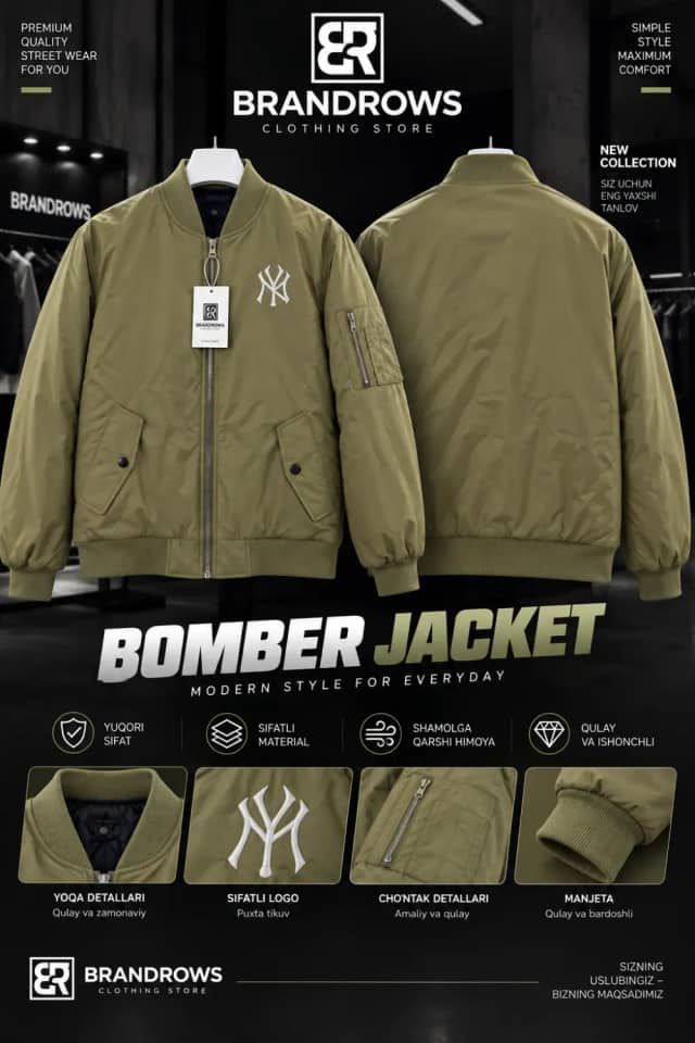 BOMBER JACKET
